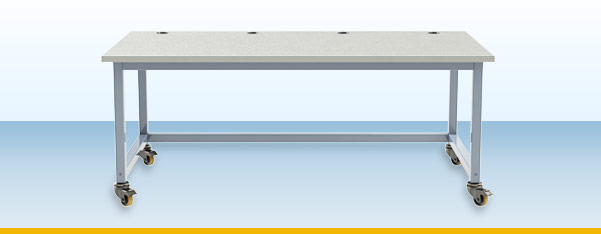 Laboratory instrument table of the SonationQE series without sound insulation