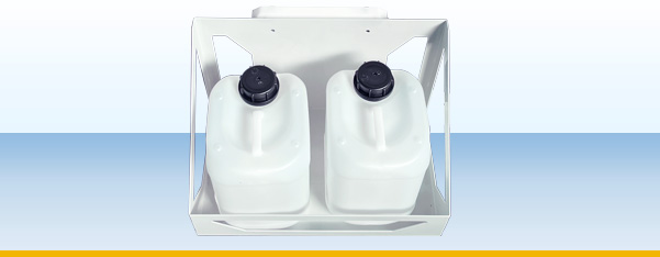 Waste bottle holder for HPLC-Table
